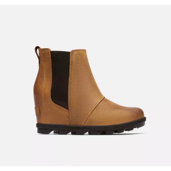 Sorel Tan Joan Of Arctic Wedge II Chelsea Ankle Bootie Waterproof Women’s sz 8.5 - Picture 15 of 15